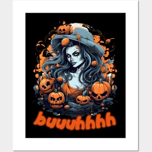 Buuhhhh-Halloween Haunt Posters and Art